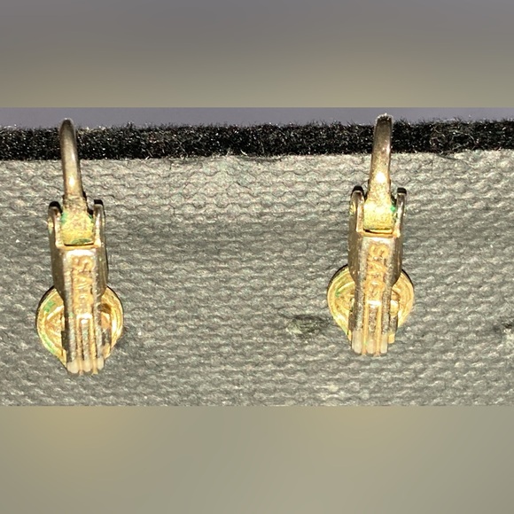 60’S SARAH COVENTRY CONFETTI LUCITE GLITTER CLIP-ON EARRINGS - Picture 3 of 12